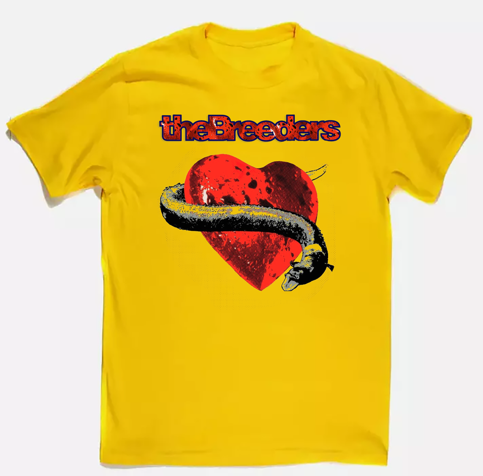 Rare The Breeders Classic Gift For Fan Full Size S to 5XL