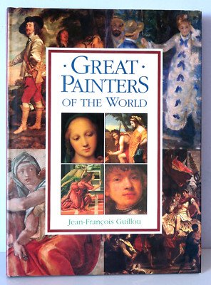 Great Painters of the World - Jean-Francois Guillou VTG Large Format HC/DJ Art