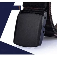 FARAMIGO New Nylon Belt Mens Military Waist High Quality Strap Canvas Belts Cumm