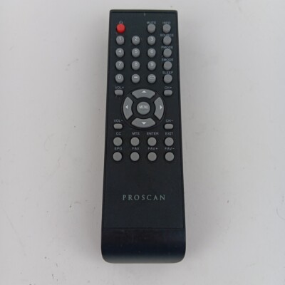 Proscan TV Remote Control Black