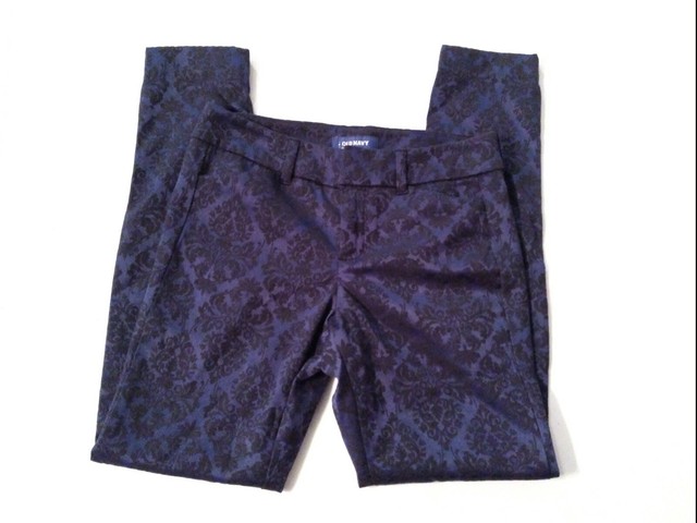 old navy blue pixie pants