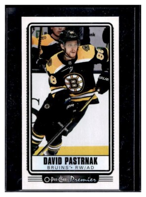 2021-22 O-Pee-Chee Premier Tallboys David Pastrnak #P-20