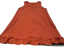 SheIn Curve Dress Womens 1XL Tank Flowy Sundress  Round Neck  Solid Basic - Good