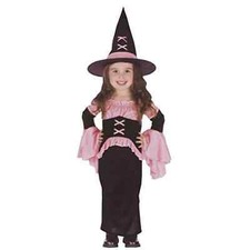 FunWorld Witch Pretty Toddler Halloween Costume Dress Only Sz SMALL 2T NO HAT