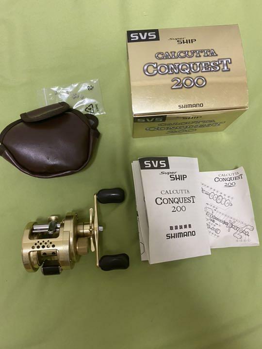 Shimano Calcutta Conquest 200 right handle reel USED | eBay