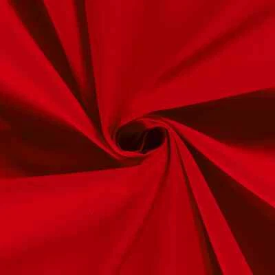 INDIAN COTTON Uni Stoffe 100% Baumwolle Fahnentuch Rot Meterware Patchwork !! SONDER ANGEBOT!!