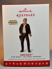 Hallmark  Han Solo   Star Wars Force Awakens   Series 20th   2016 Ornament