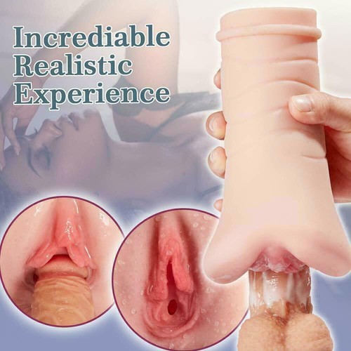 Love-Doll-Realistic-Ass-Adult-Sexy-Toys-for-Men-Male-Masturbator-Pussy-Vagina 4D - Foto 9 di 11