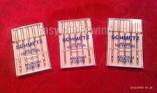 15 Schmetz Heavy Duty Sewing Needles 130/705h 15x1 HAx1 19 120/19