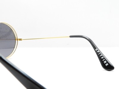 SPITFIRE LENNON FLIP UP ROUND SUNGLASSES GOLD/BLACK NEW | eBay display picture 3
