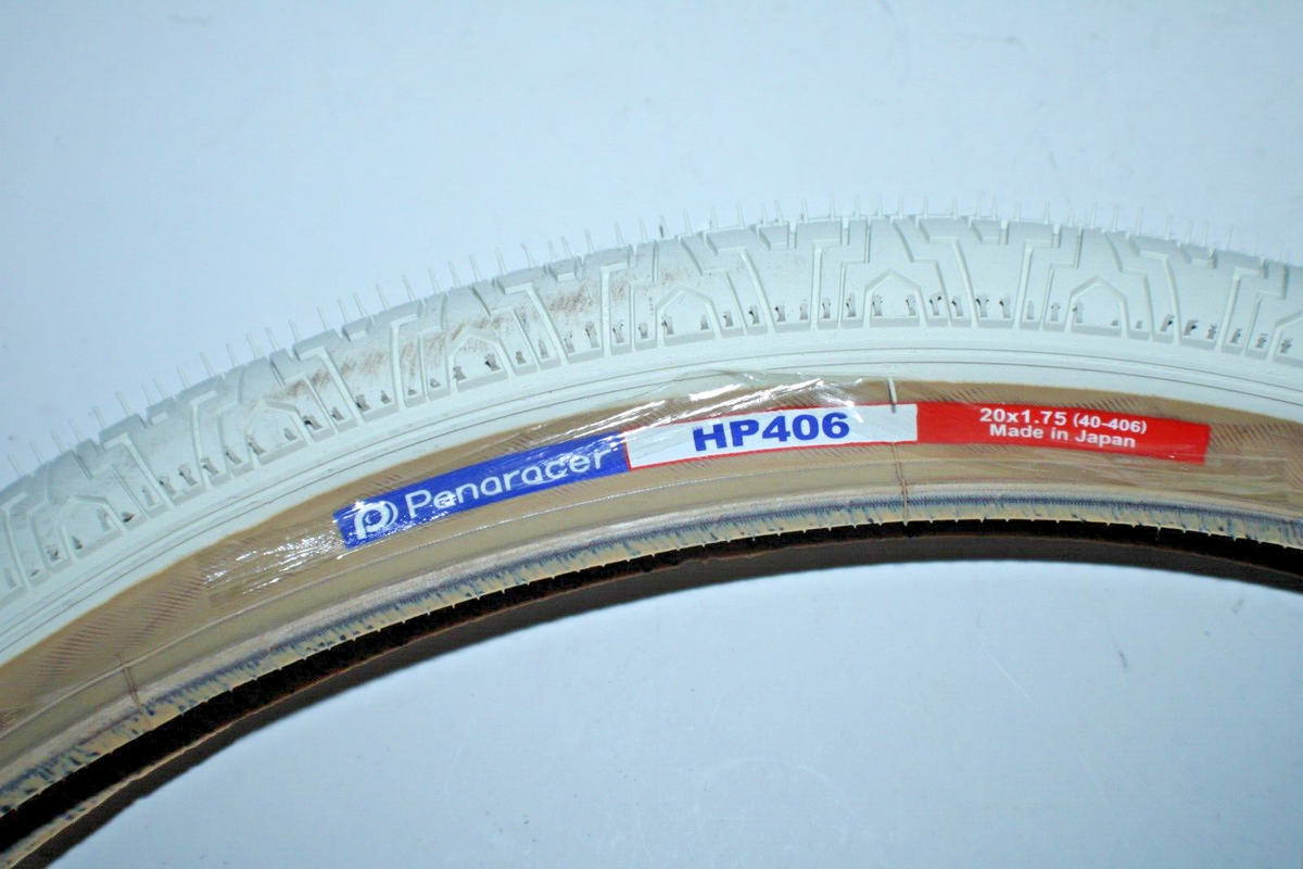 Panaracer HP406 BMX Tire Gumwall White NOS Old School 4 Hutch GT