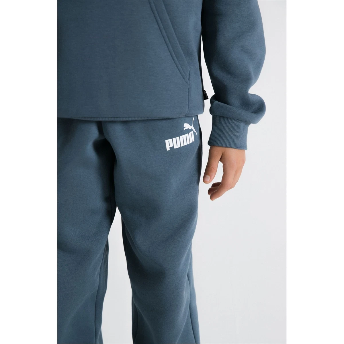 Boys puma tracksuit bottoms cheap