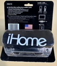 IPHONE Colortunes IHM10SC Stereo Speaker iPod iPhone MP3 Players SILVER NIP