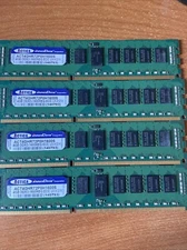 LOT 4, ACTICA ACT4GHR72P8H1600S ACTICA 4GB x 4 = 16GB PC3-12800 DDR3-1600MHz ECC