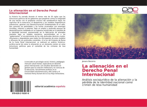 La AlienacióN En El Derecho Penal Internacional Jenaro Becerra Taschenbuch 76 S.-image