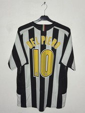 NIKE JUVENTUS FC 2005-2006 HOME DEL PIERO #10 JERSEY CAMISETA MAGLIA SIZE L MINT