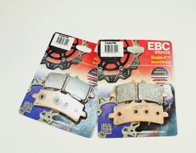 EBC HH Sintered Brake Pad Set for 2009-2010 Ducati 1198 S Front 2 Pair