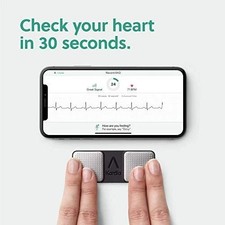 AliveCor Kardia Mobile 1-Lead Personal ECG Heart Rate Record @ Home 