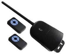 Kit attuatore a distanza da esterno 2canali per automazione di serrande/cancelli