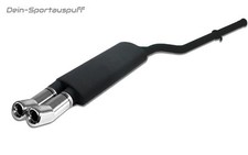 Ulter Sportauspuff BMW 3er E36 Limo., Touring, Coupe, Cabrio 12/90-12/98 2x80mm