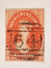 1855-64 VAN DIEMENS LAND BROWN 1 PENNY STAMP QUEEN VICTORIA EXCELLENT CONDITION