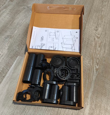 IKEA METOD 402.055.99 Kitchen Cabinets 4PK 8cm Black Plastic Adjustable Legs