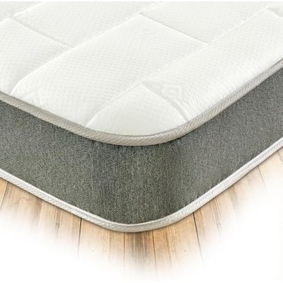 Starlight Beds Essentials großer Ziegelstein 2 Fuß 6 Hybridfeder und Memory-Schaum