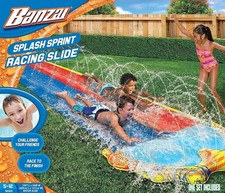 Banzai 16ft Splash Sprint Racing Water Double Slider