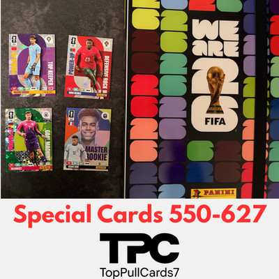 WM 2026 Panini Special Cards 550-627 zur Auswahl Adrenalyn XL