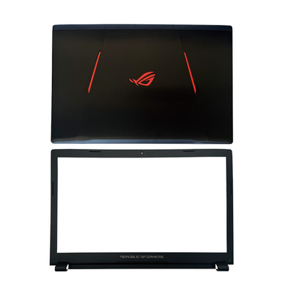 New LCD Back Cover Top Case + Bezel For ASUS ROG GL753VD GL753 GL753V ZX73V US