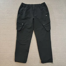 Bonobos Fielder Pant Men Large Black Cargo Stretch Tech Jogger Outdoors Gorpcore