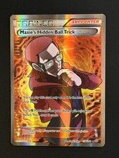 Maxie's Hidden Ball Trick (158 Full Art) Ultra Rare XY - Primal Clash 158/160 LP on eBay