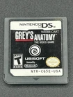Nintendo DS Grey's Anatomy The Video Game Tested