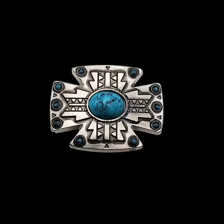 Western Equestrian Cowboy Tack (6) Santa Cruz 1 1/4" Conchos