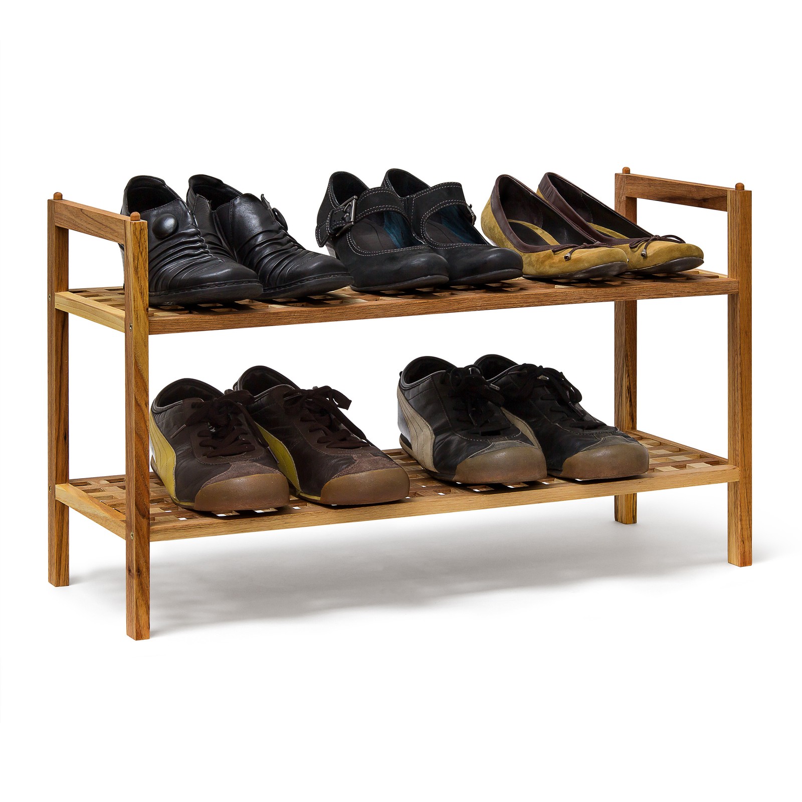 Etagere chaussure meuble à chaussures empilable rangement pour souliers