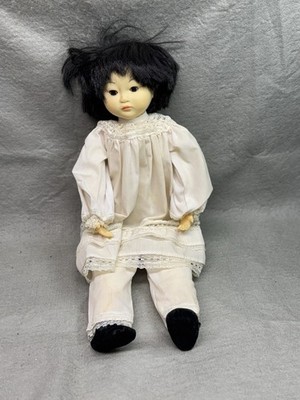 Vintage 1980s ''Ling Ling'' Doll By Pauline Inc - Pauline Bjonness-Jacobsen 17''