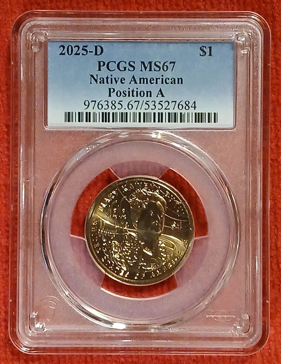 MS 67 Graded Native American Dollars (2000-Now) for sale | eBay