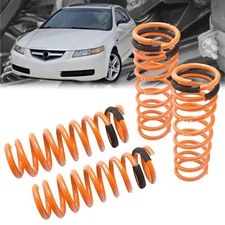 Megan 4PCs Orange Street-Version Lowering Springs Kit For 04-08 Acura TL UA6 UA7