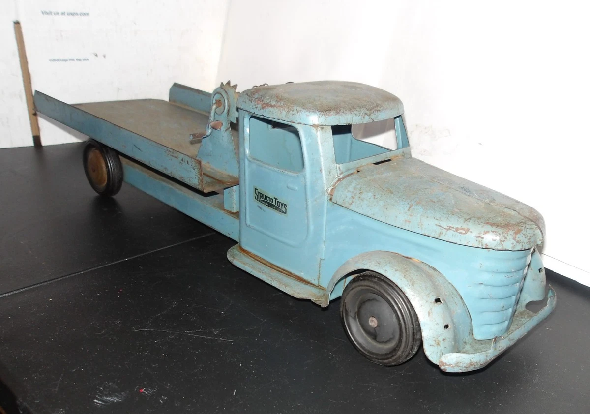 Structo Manufacturing ストラクト　ビンテージ　トラックトイ Vintage 1960's Structo Farms Livestock Stake Truck w/ Custom