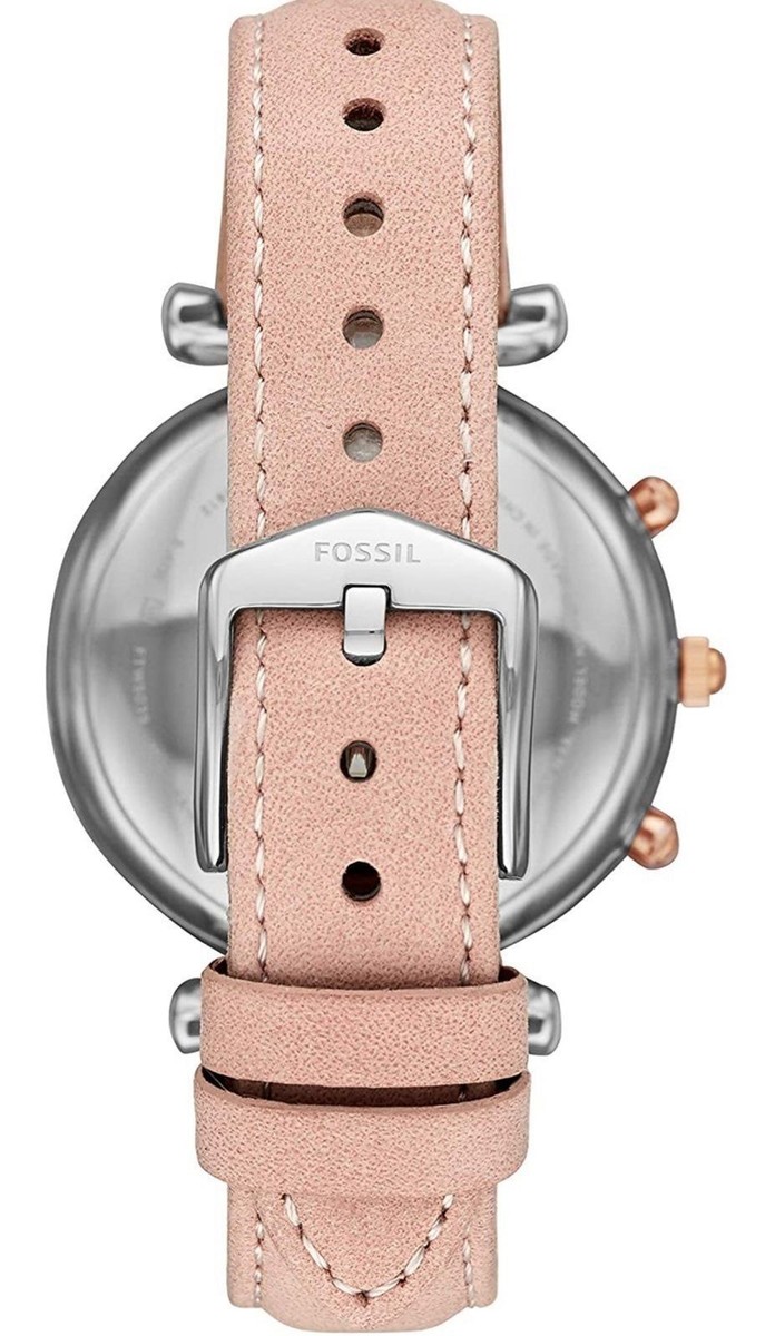 Fossil Hybrid Smartwatch Carlie Blush | eBay display picture 3