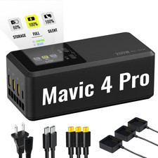 200W Mavic 4 Pro Parallel Charging Hub for DJI Mavic4 Pro Drone Accessories, Sup