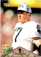 Jim Everett 1996 Pinnacle #42 New Orleans Saints
