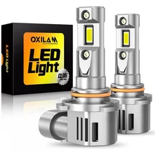 OXILAM 9005 HB3 LED Bulbs Headlight High Beam Super Bright White 6500K 20000LM