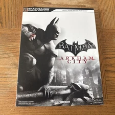 Batman Arkham City Strategy Guide Brady Games for Xbox 360 PS3