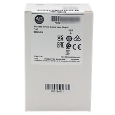 Brand New Allen-Bradley 2080-IF4 Micro800 4Ch Analog Input Plug-In