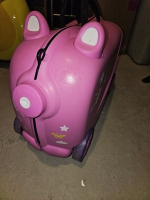 Trunki Koffer Kinder Mädchen Pink Hello Kitty Guter Zustand