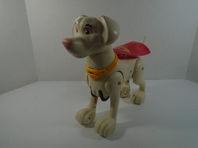 FISHER PRICE--DC LEAGUE OF SUPERPETS--REV AND RESCUE KRYPTO FIGURE (MAKES NOISE)