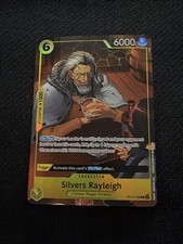 Bandai One Piece Silvers Rayleigh OP14-108 R Illustration Box 7 Promo English NM