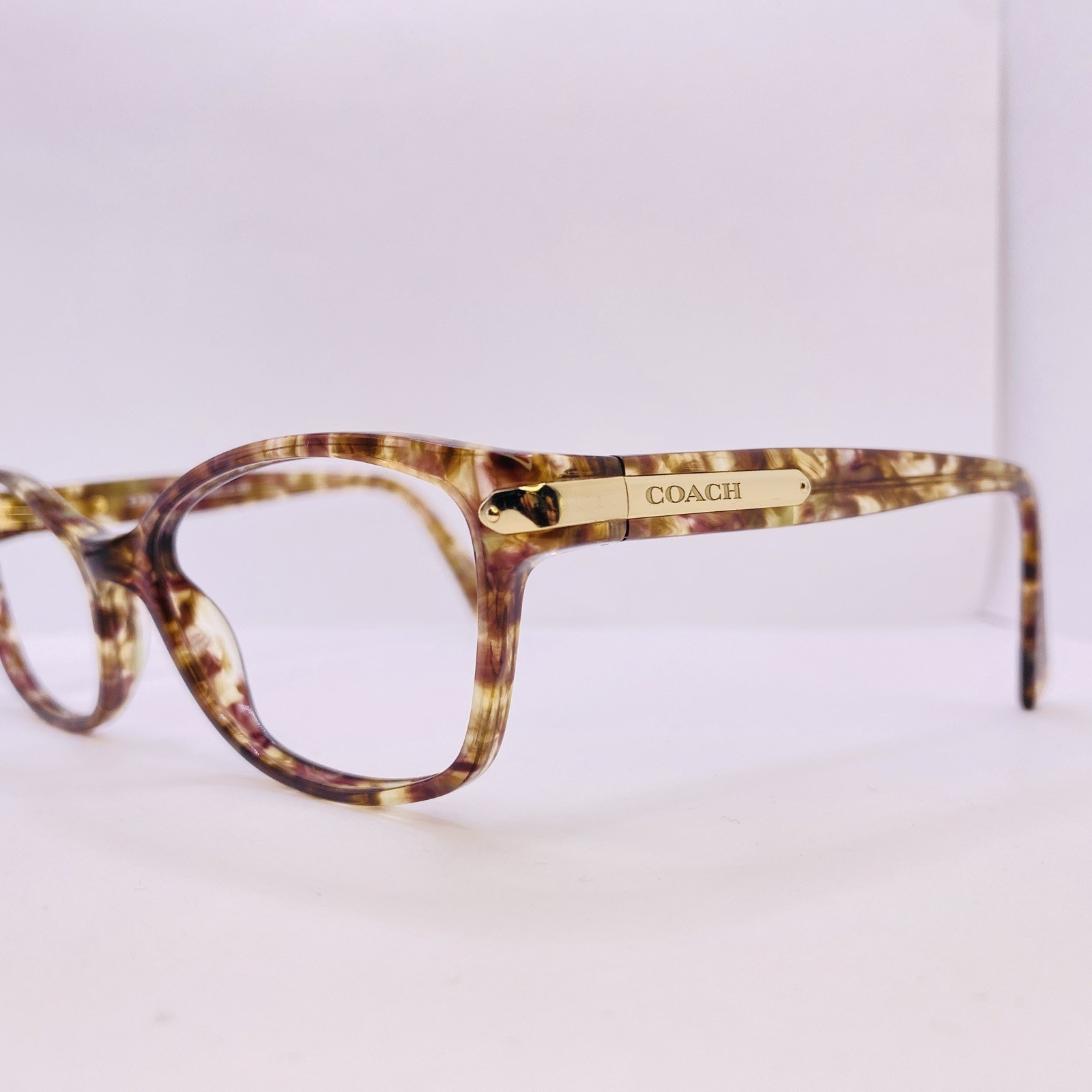 Coach Eyeglasses Frames HC 6065 5287 Confetti Light Brown 51 [] 17 135 MM thumbnail 5