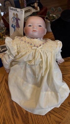 Bye-Lo Doll Grace S Putnam Copr Vintage Bisque Head Sleep Eyes Antique Baby